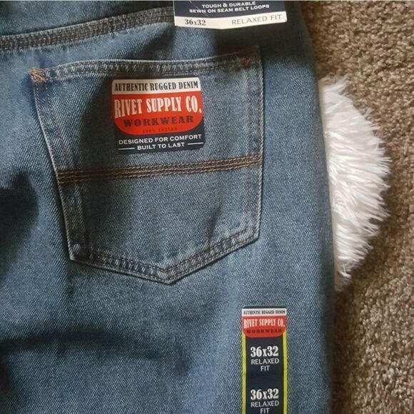 Rivett Supply Co workwear jeans NWT Size 36/32 - Picture 6 of 7
